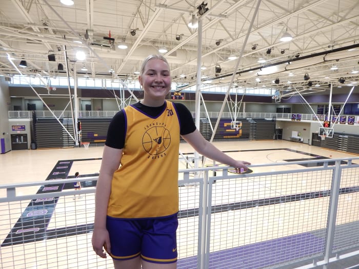 Johnston senior forward Aili Tanke is heading to Iowa State next season. (Photo by John Naughton)